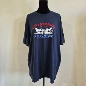 Levi's Navy Blue Women's Tee